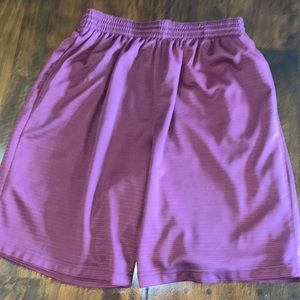 Men’s Basketball Shorts Burgundy